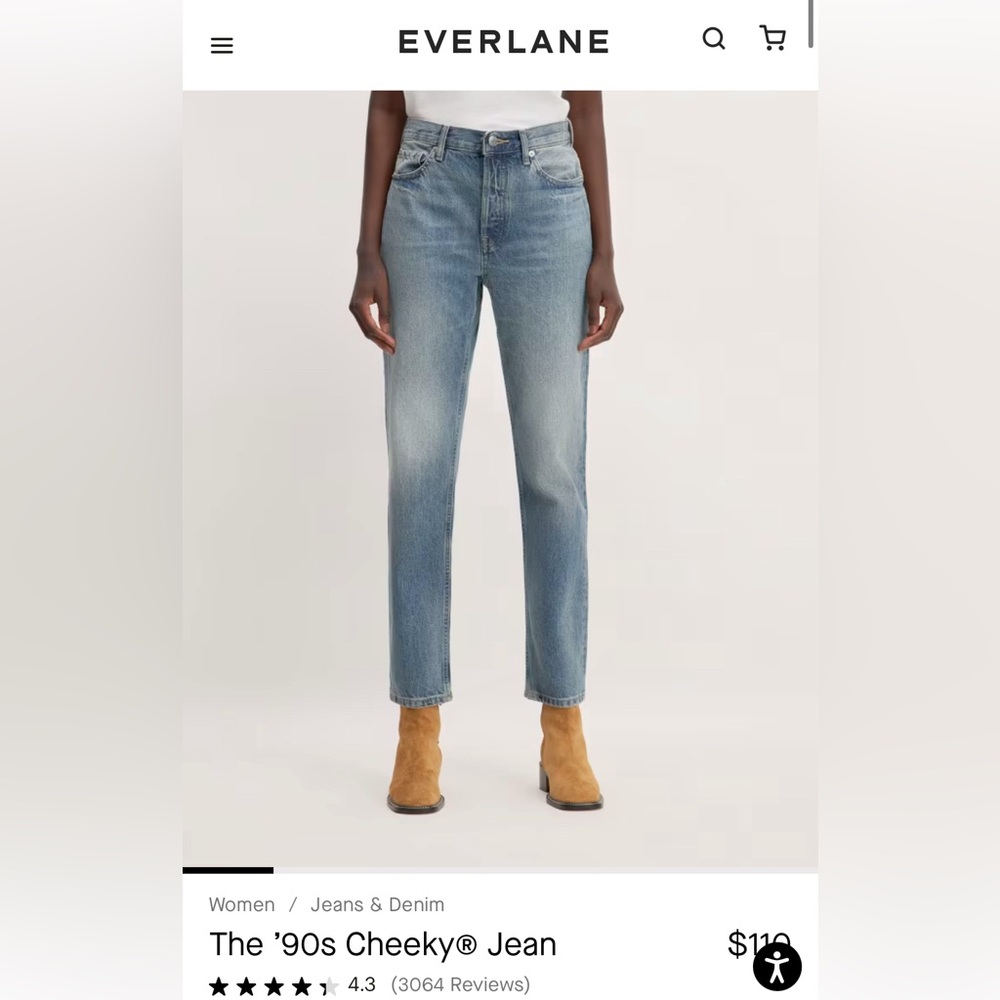 Everlane 90’s Cheeky Jean